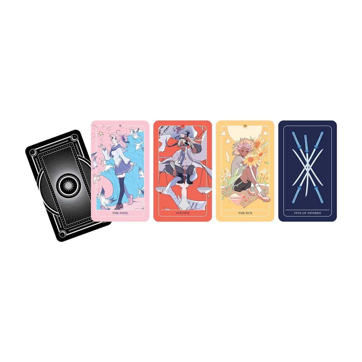 Anime Tarot Deck – 78 Cards & Guidebook Featuring Iconic Anime Archetypes