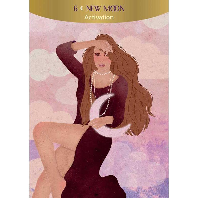 Moon Goddess Oracle Deck by Nicci Garaicoa – Sacred Feminine Wisdom, Crystals & Moon Magic