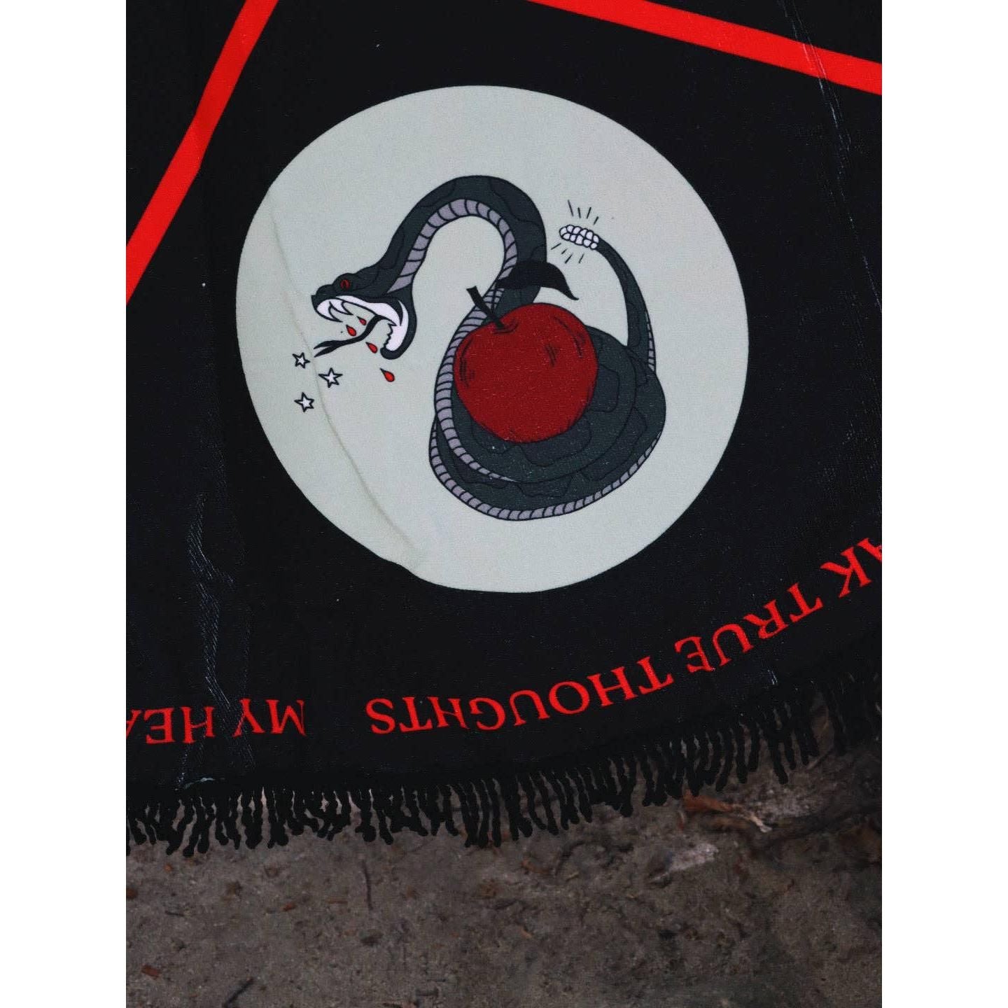 Traveling Spell Space – Lilith Edition | Portable Altar Mat