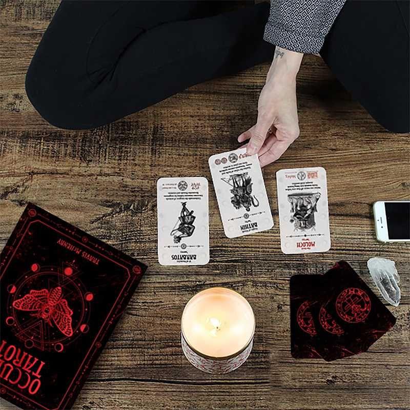 Occult Tarot Card Deck by Travis McHenry – Solomonic Demon Magick Divination Set
