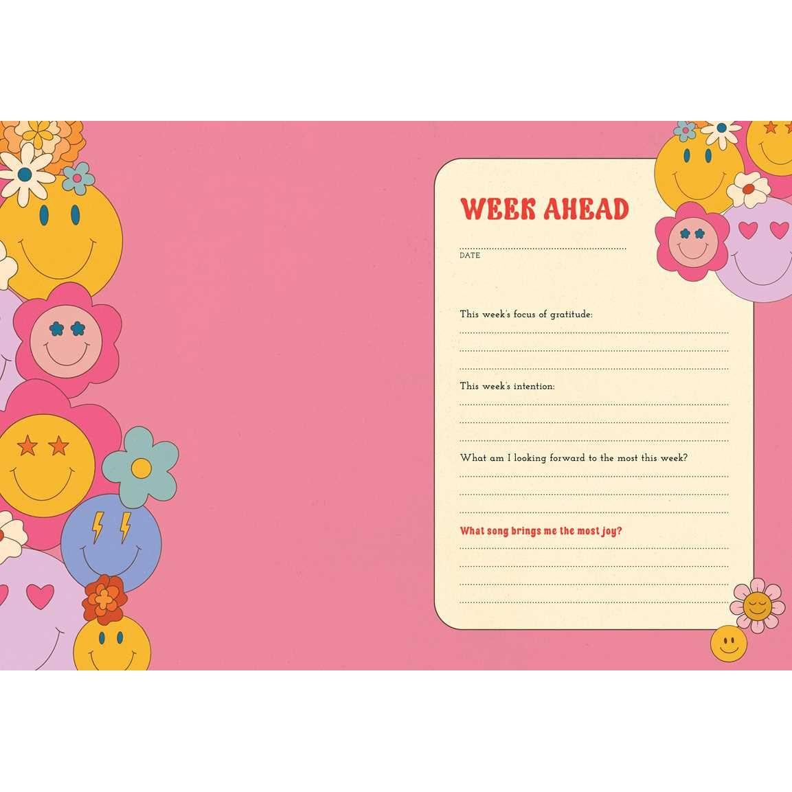 Daily Gratitude Planner by Brooklyn Downing – 52-Week Undated Guided Journal for Mindful Living