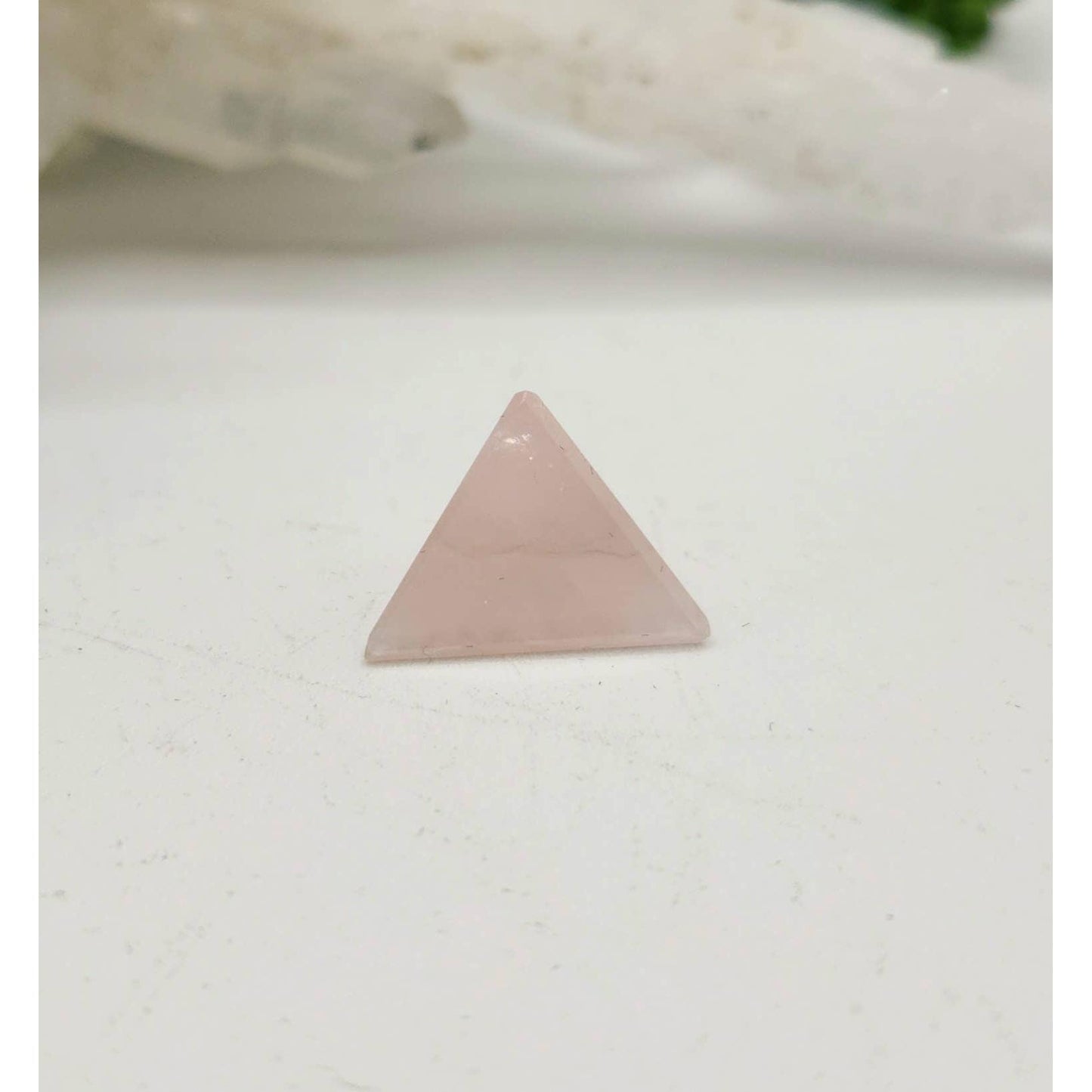 Rose Quartz Sacred Geometry Crystal Set – 7-Piece Platonic Solids + Grid