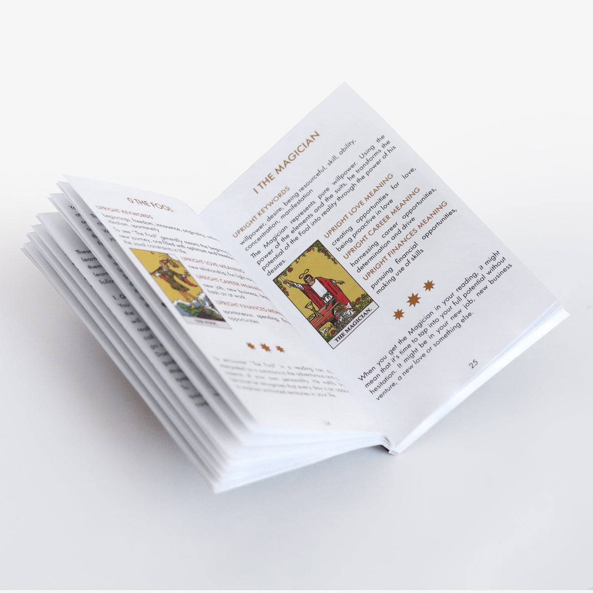 Classic White Tarot Deck with Guidebook – Traditional Beginner Tarot Cards