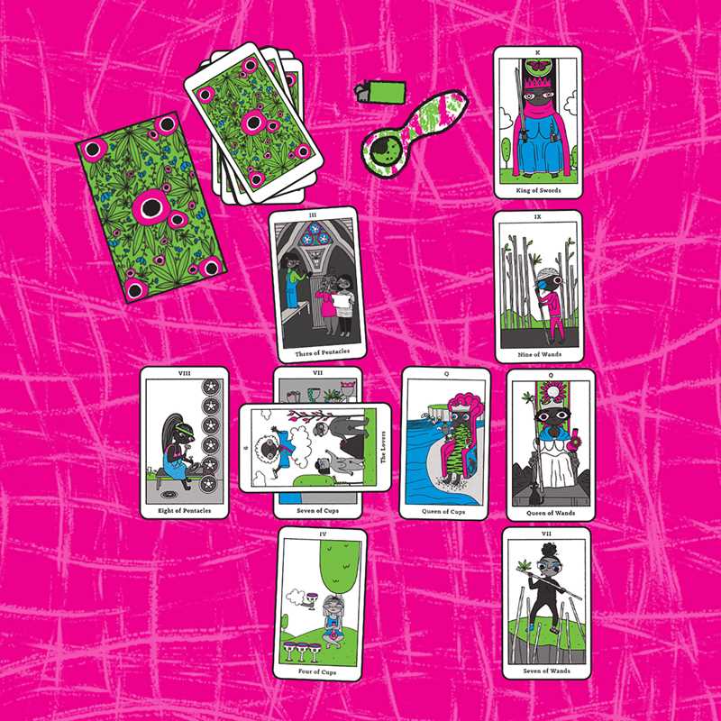 Four Twenty Tarot Deck – Cannabis-Inspired, Inclusive Tarot for Stoners & Seekers