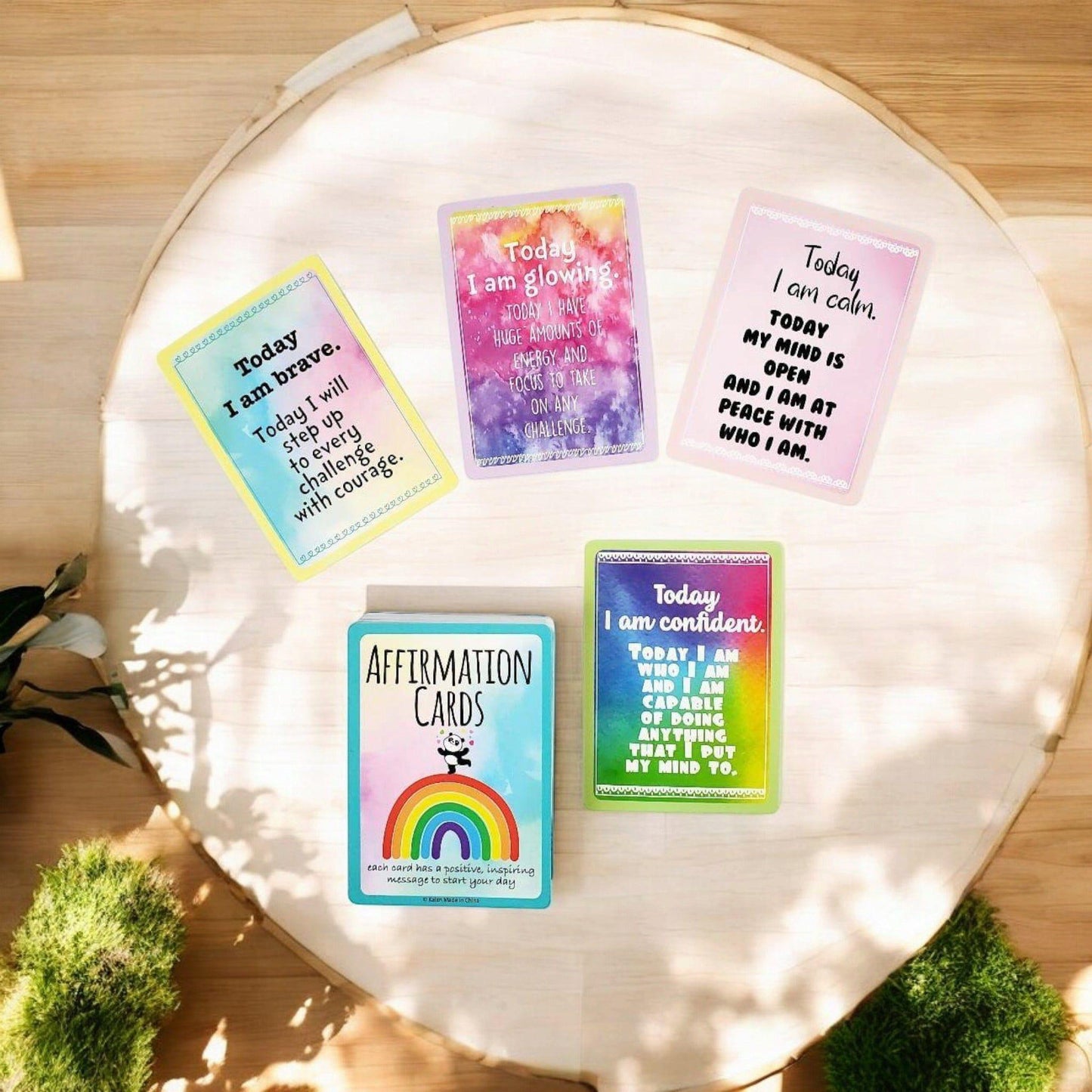 Affirmation Cards Deck – 54 Positive Daily Messages