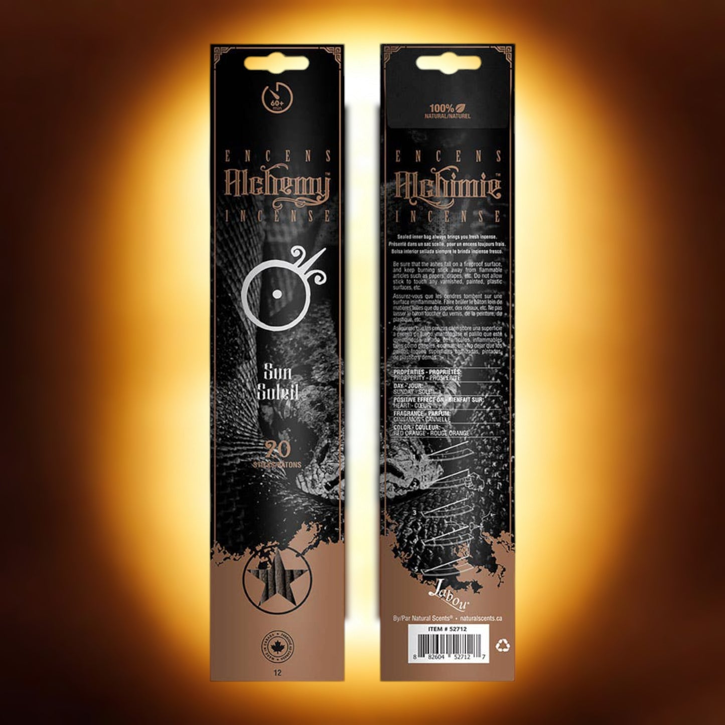Alchemy Element Incense Sticks – 6 Variants (Water, Fire, Earth, Air, Sun, Moon)