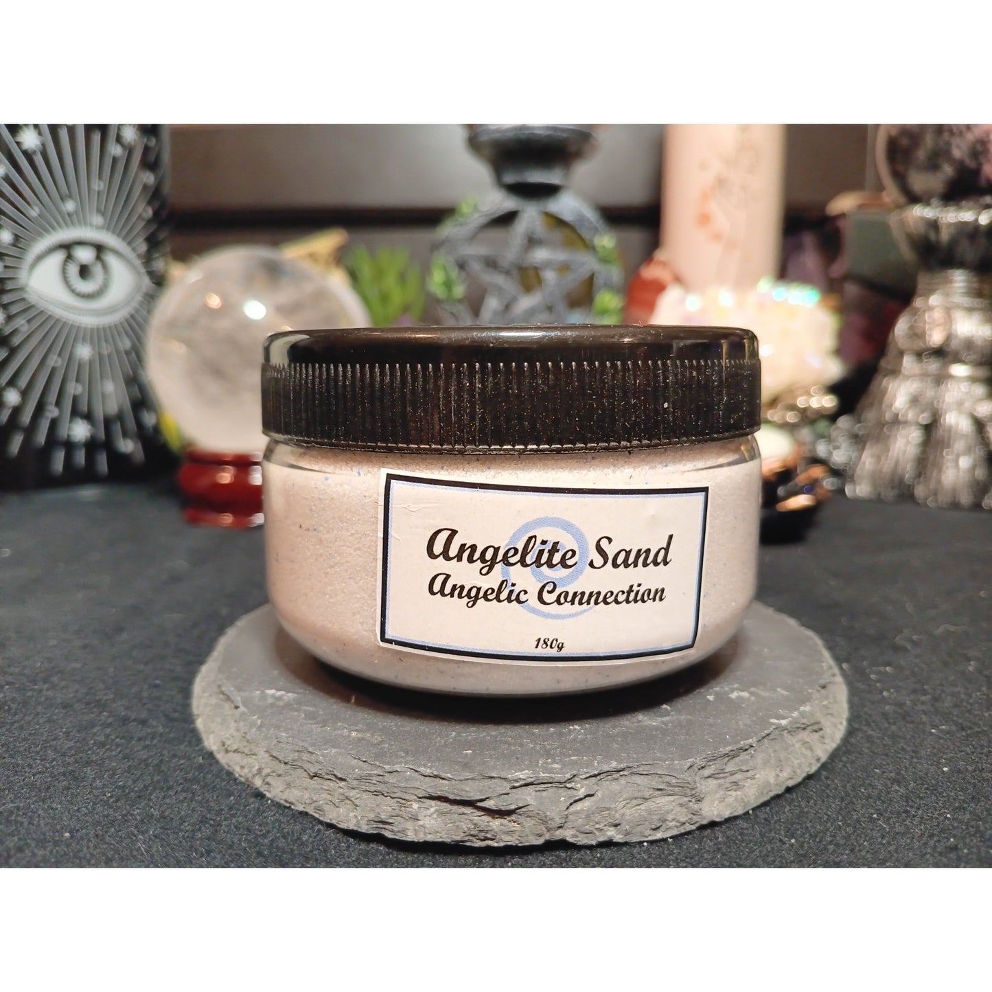 Angelite Crystal Sand for Spells, Rituals & Ancestral Work