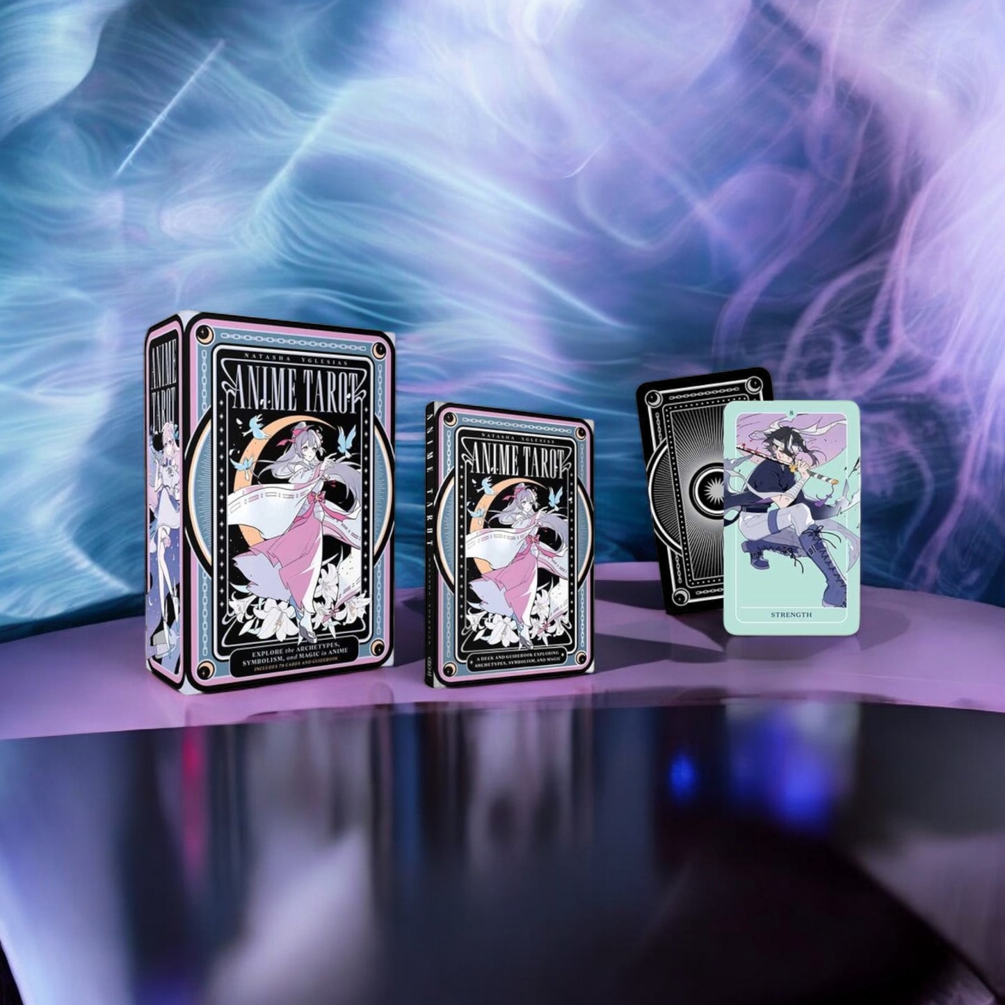 Anime Tarot Deck – 78 Cards & Guidebook Featuring Iconic Anime Archetypes