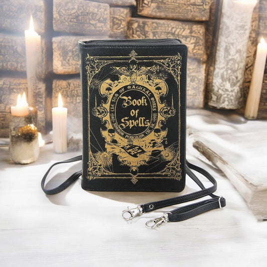 Book of Spells Crossbody Bag & Wallet – Mystic-Inspired Fashion Accessories