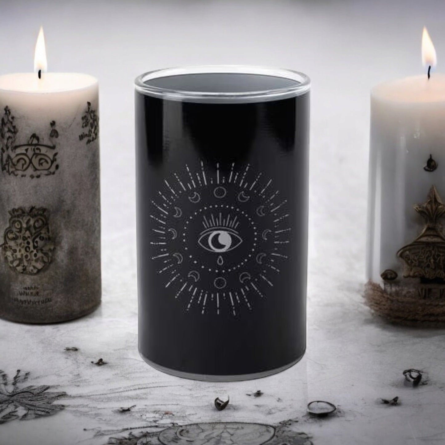 6" Heat-Activated Color Changing Candle – 60 Hour Burn | Place & Time