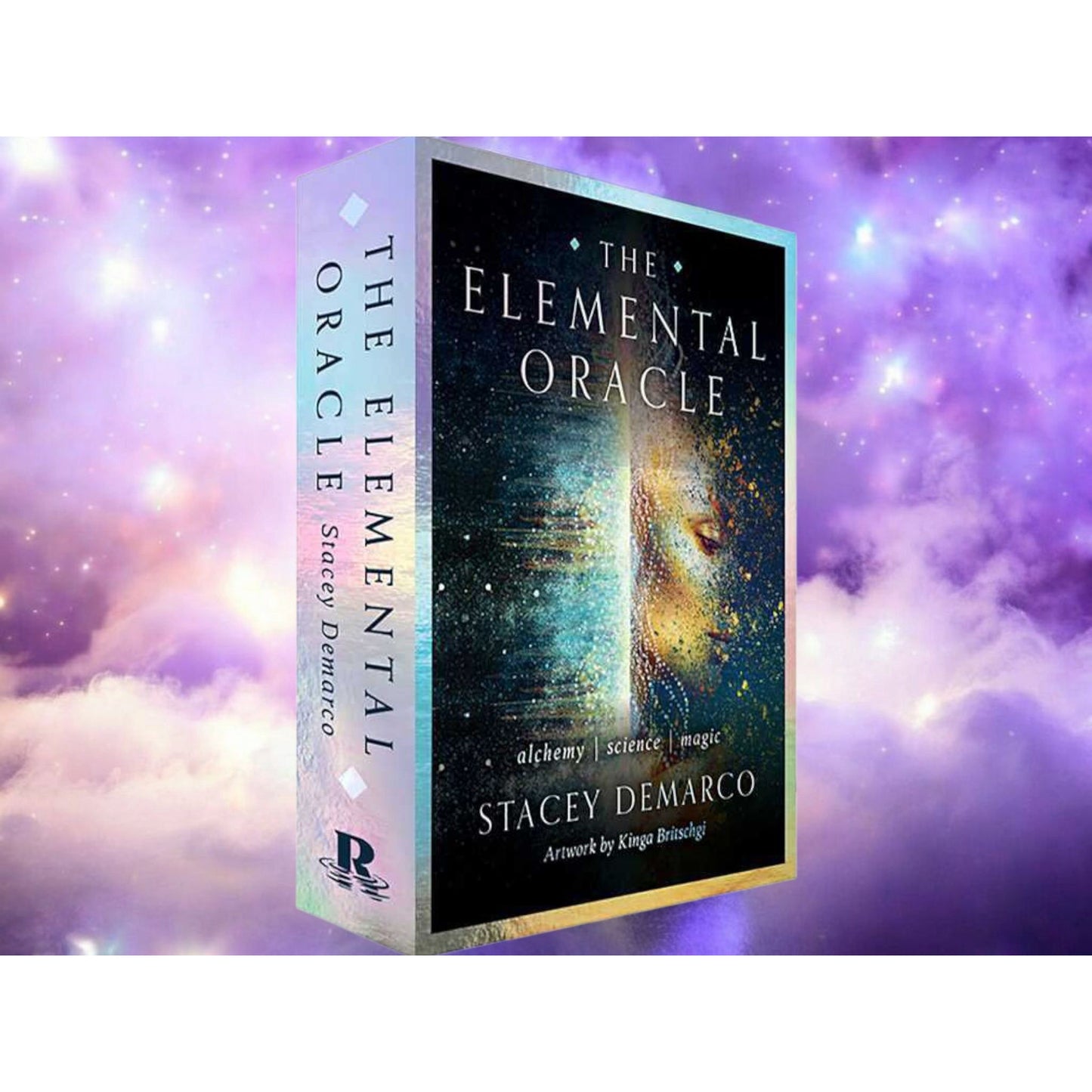Elemental Oracle Deck by Stacey Demarco – 44 Card Alchemical & Elemental Wisdom Set