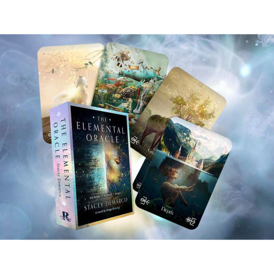 Elemental Oracle Deck by Stacey Demarco – 44 Card Alchemical & Elemental Wisdom Set
