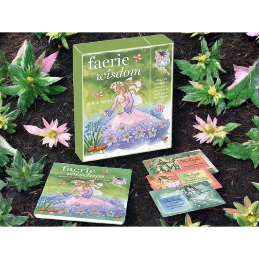 Faerie Wisdom Oracle Cards & Guidebook by Gillian Kemp – Enchanted Faerie Divination Deck