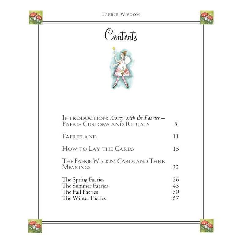 Faerie Wisdom Oracle Cards & Guidebook by Gillian Kemp – Enchanted Faerie Divination Deck