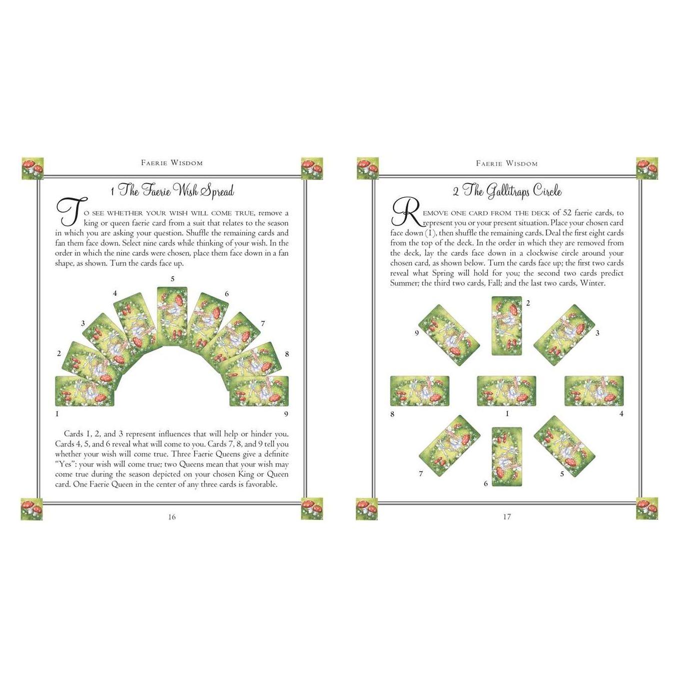 Faerie Wisdom Oracle Cards & Guidebook by Gillian Kemp – Enchanted Faerie Divination Deck