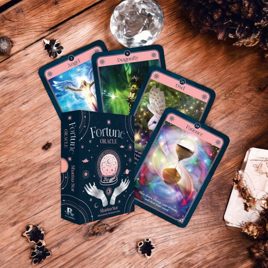 Fortune Oracle Deck by Sharina Star – 36 Cards & Guidebook