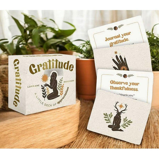 Gratitude Pocket Deck – 40 Mini Cards for Mindful Appreciation by Lorriane Anderson