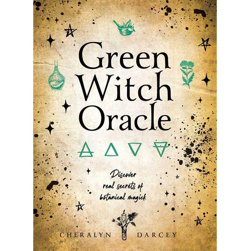 Green Witch Oracle Deck – 44 Cards & Guidebook | Garden Magick, Herbal Wisdom, Divination