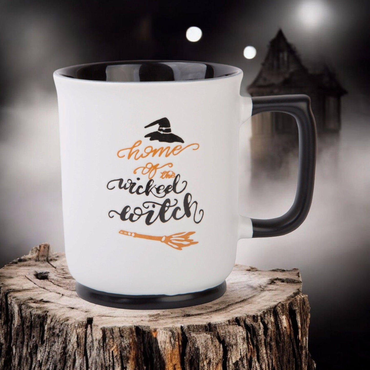 Home of the Wicked Witch Ceramic Mug – 18 oz | Microwave & Dishwasher Safe