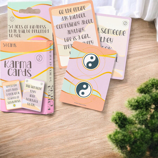 Karma Cards – Daily Good Deed Inspiration Deck (54 Cards)
