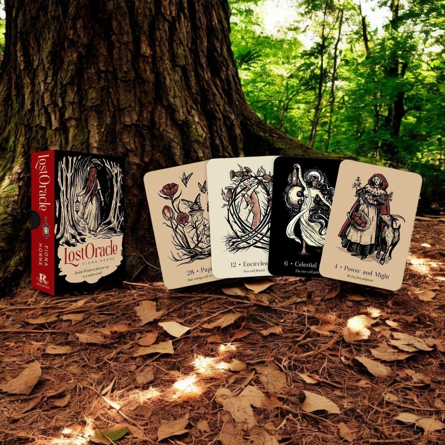 Lost Oracle: Ancient Wisdom for Modern Guidance – 36-Card Oracle Deck by Fiona Horne