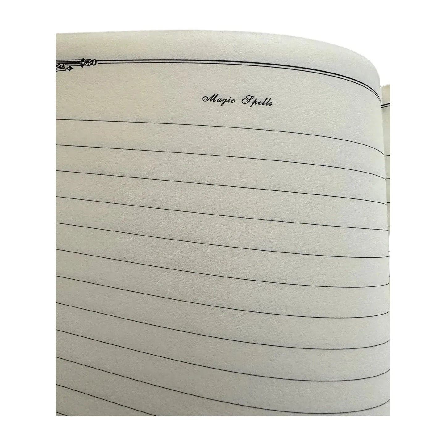 Magic Spells Journal – Vintage A5 Hardcover Witchy Notebook with Lined Pages