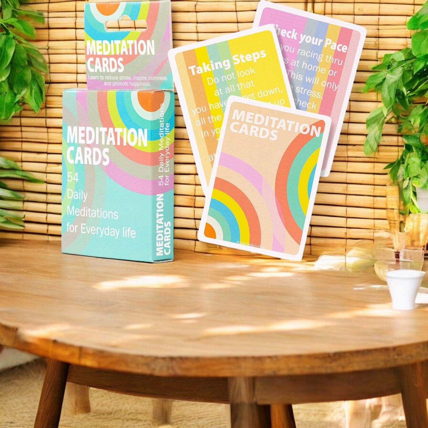 Daily Meditation Cards – 54 Mindfulness Prompts for Calm & Clarity