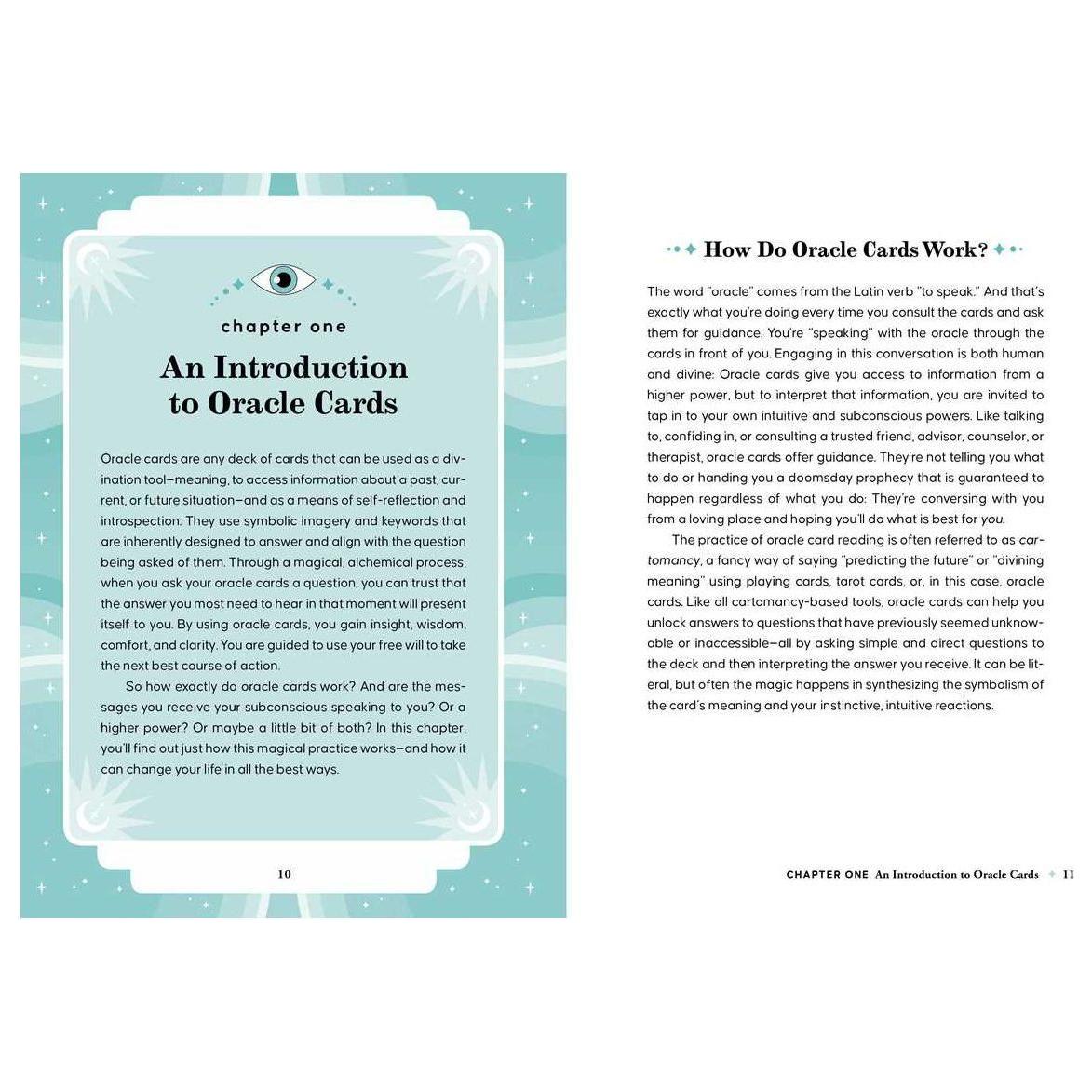 Oracle Card Journal – A Guided Companion for Intuitive Readings by Maria Sofia Marmanides