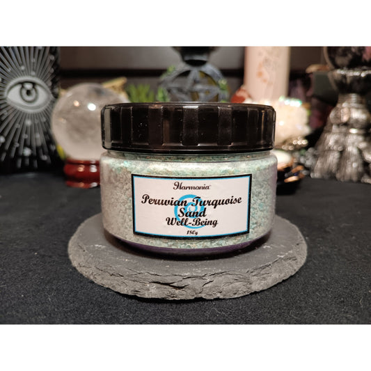 Peruvian Turquoise Crystal Sand for Spiritual Connection & Ritual Work