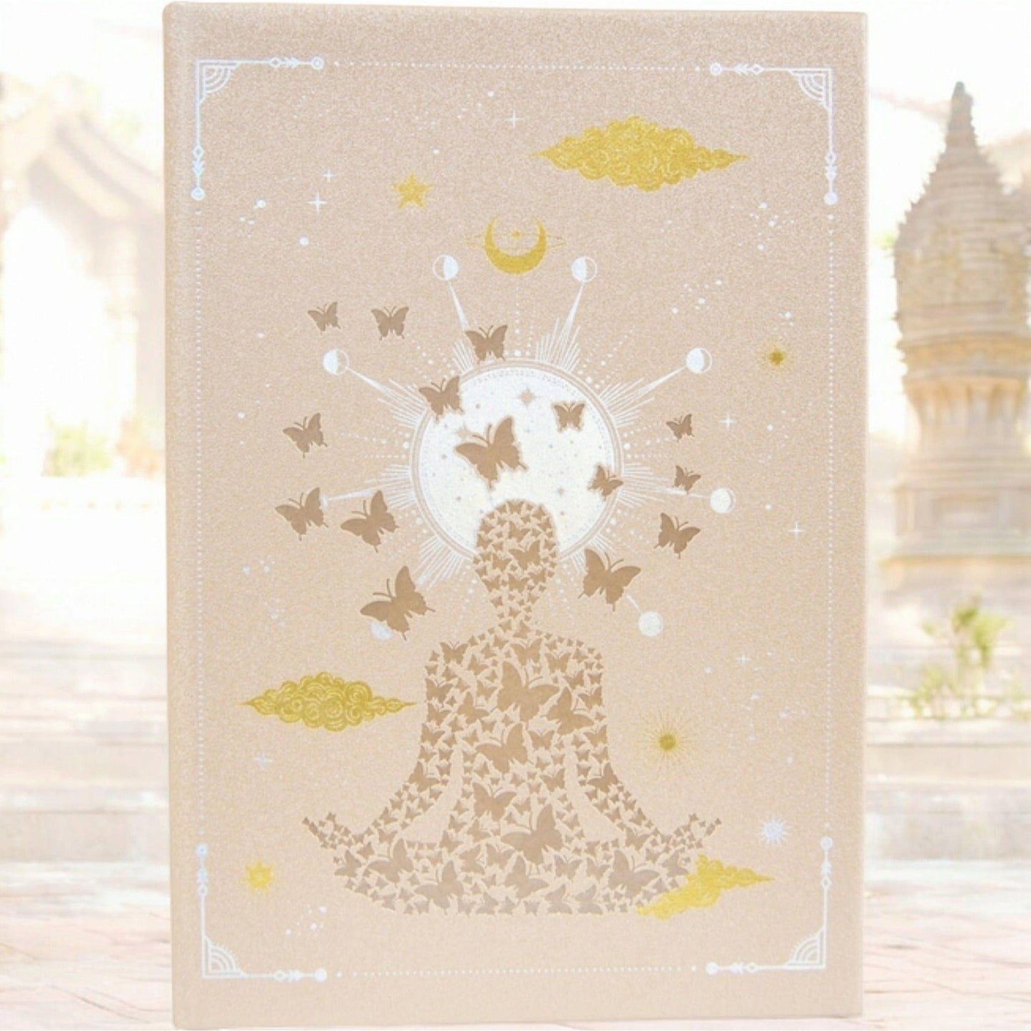 Reiki Attunement Vegan Leather Journal – 21-Day Guided Practice with Carrying Bag