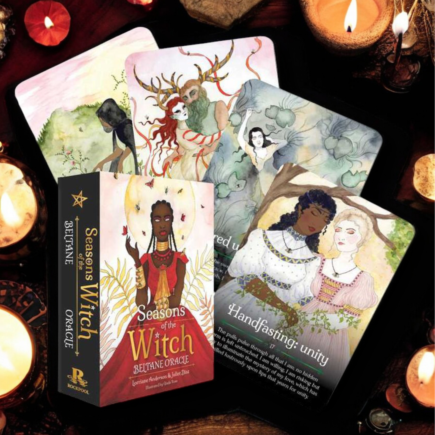 Seasons of the Witch: Beltane Oracle Deck – Celebrate Abundance, Creativity & Magick