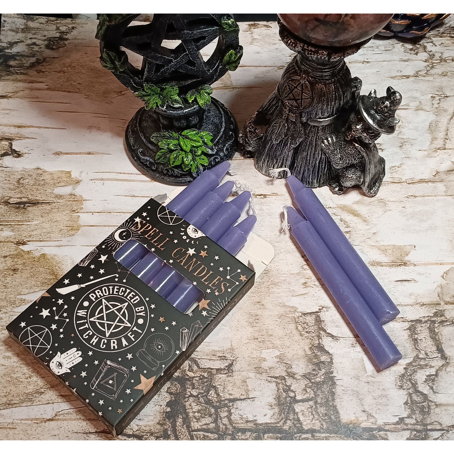 Color Magic Spell Candles – 6 Pack of 4" Ritual Candles (8 Color Options)