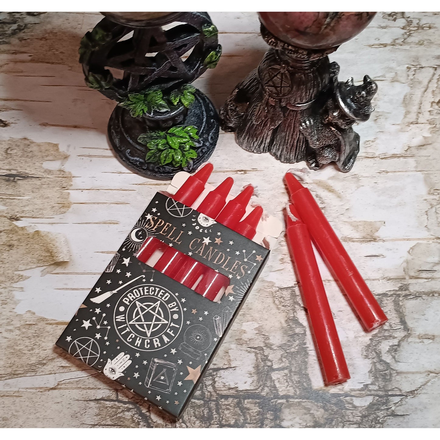 Color Magic Spell Candles – 6 Pack of 4" Ritual Candles (8 Color Options)