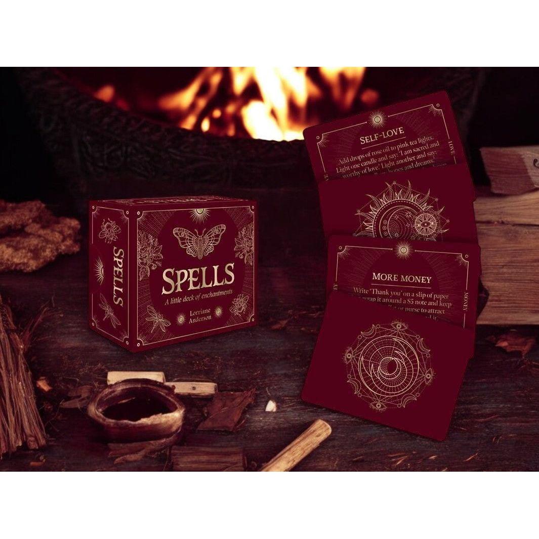 Spells Pocket Deck by Lorriane Anderson – Easy Everyday Magic for Love, Money, Peace & More