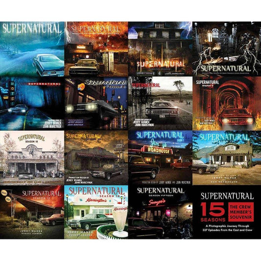 Supernatural: 15 Seasons Crew Member Souvenir Photo Gift Book – Collector’s Edition
