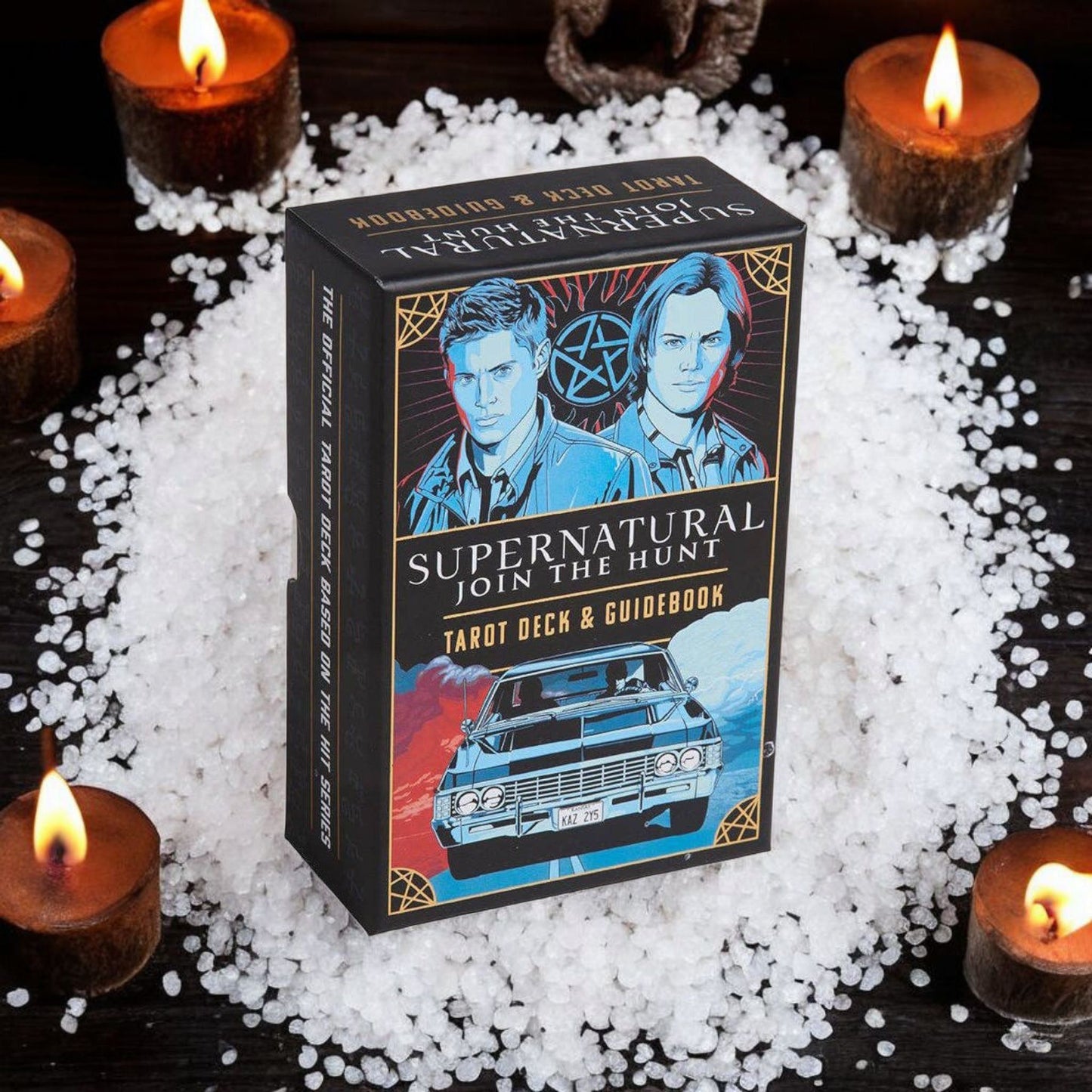 Supernatural "Join the Hunt" Tarot Deck & Guidebook | 78 Cards Featuring Sam, Dean, Castiel & More