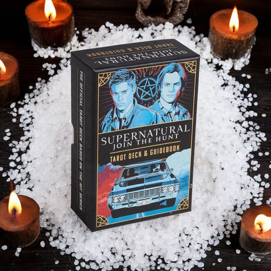 Supernatural "Join the Hunt" Tarot Deck & Guidebook | 78 Cards Featuring Sam, Dean, Castiel & More