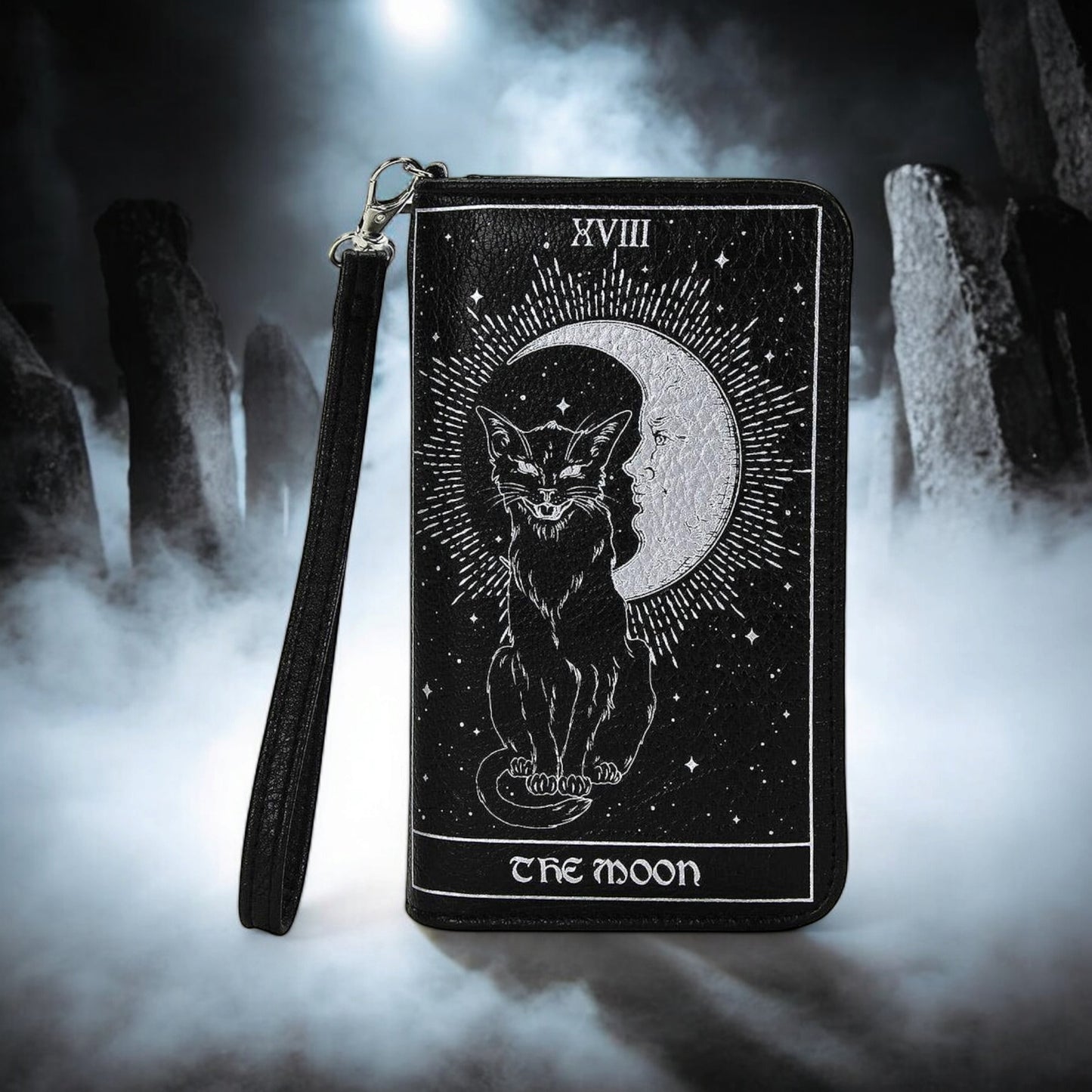 Tarot Card Book Crossbody Bag & Wallet – Mystical Vinyl Accessories