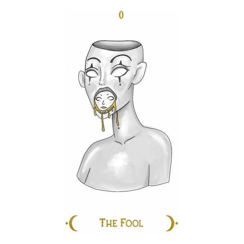 The Macabre Tarot Deck – 78 Shadow-Themed Cards with Guidebook