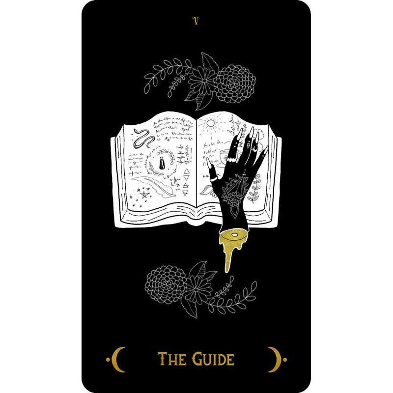 The Macabre Tarot Deck – 78 Shadow-Themed Cards with Guidebook