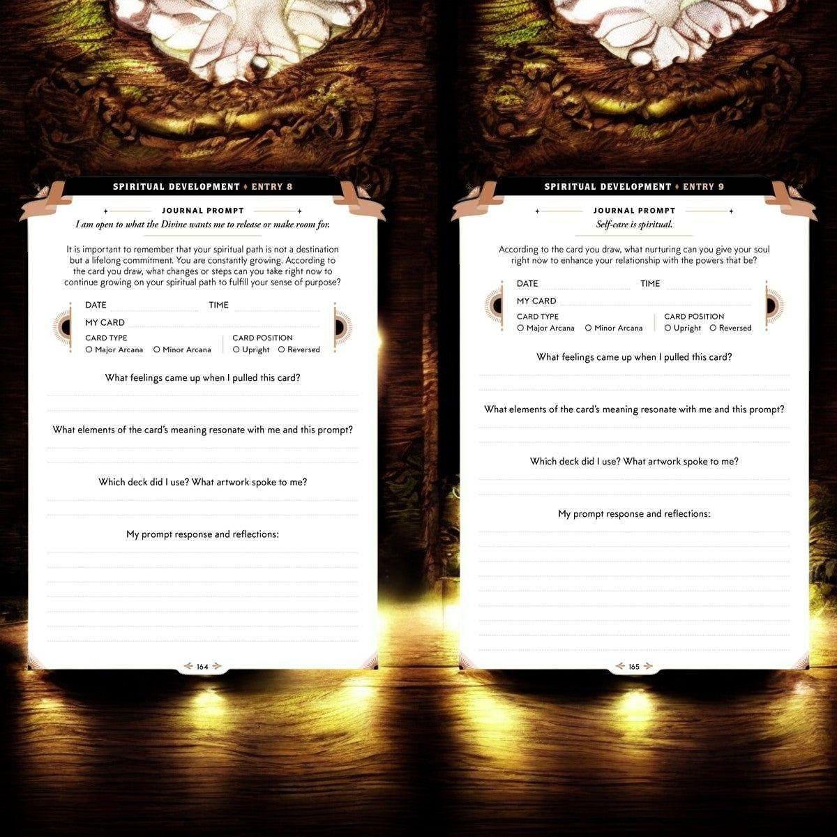 One Card Tarot Journal by Maria Sofia Marmanides – Daily Tarot Reflection Workbook