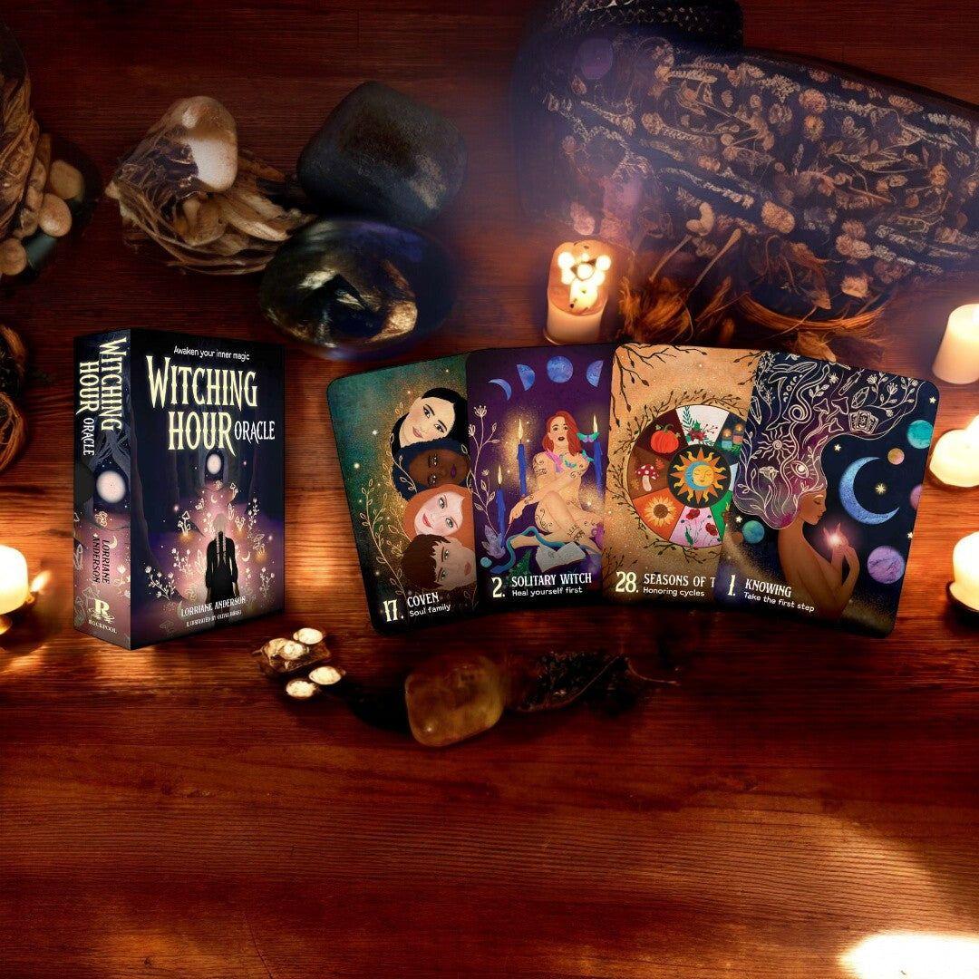 Witching Hour Oracle Deck by Lorraine Anderson – Intuitive Witchcraft Spiritual Guidance Cards