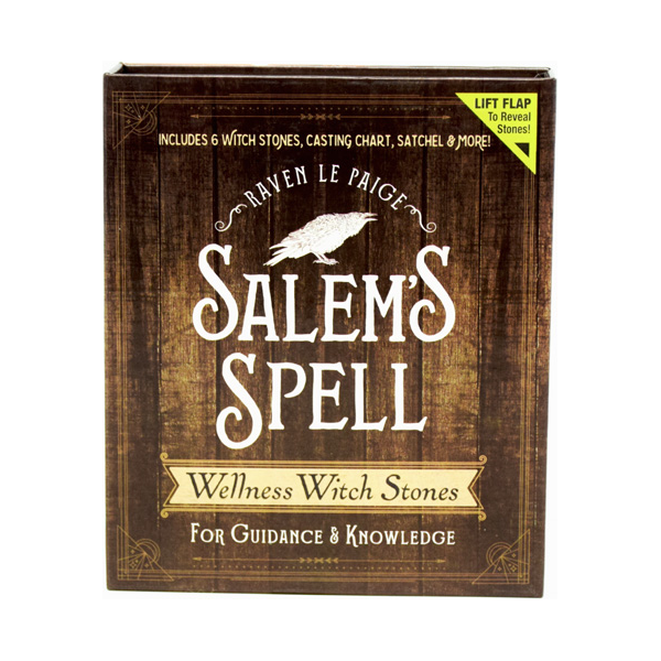 Raven Le Paige Salem's Spell Wellness Witch Stones – For Guidance & Knowledge