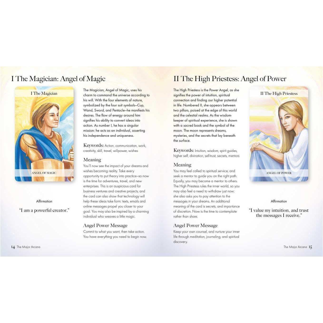 Angel Tarot Deck by Jayne Wallace – 78 Cards & Guidebook for Divine Guidance