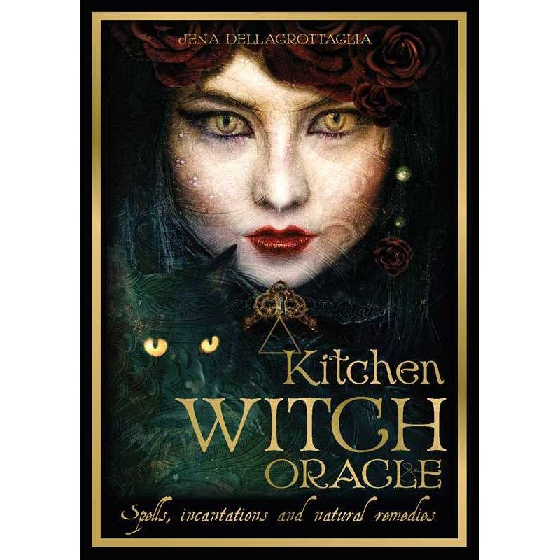 Kitchen Witch Oracle by Jena Dellagrottaglia – A Spellbinding Deck of Herbal Wisdom & Elemental Magic