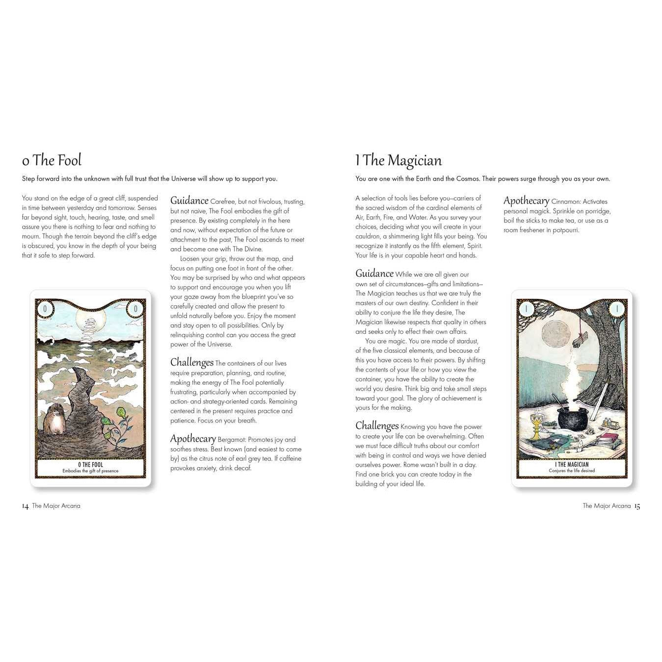 Elemental Power Tarot Deck by Melinda Lee Holm – 78 Symbol-Rich Cards + Guidebook