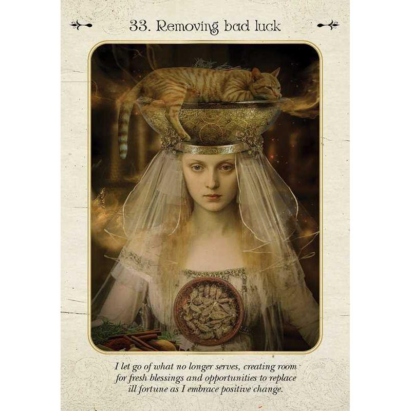 Kitchen Witch Oracle by Jena Dellagrottaglia – A Spellbinding Deck of Herbal Wisdom & Elemental Magic