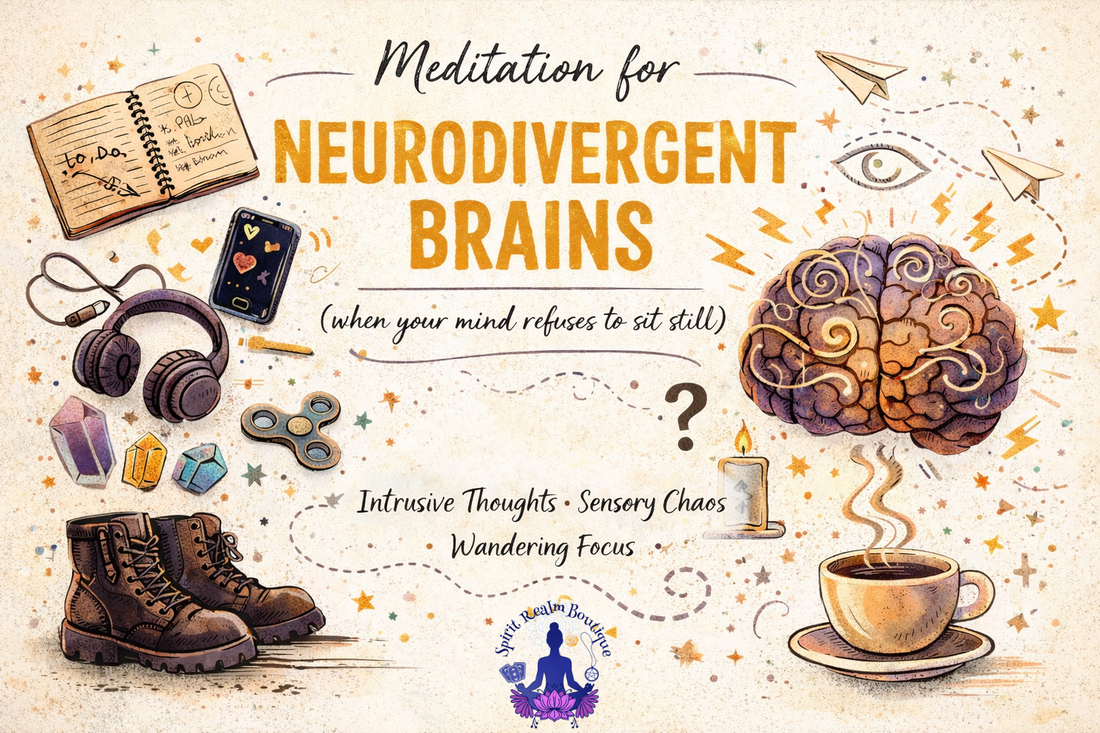 Meditation for Neurodivergent Brains (when your mind refuses to sit down and behave)