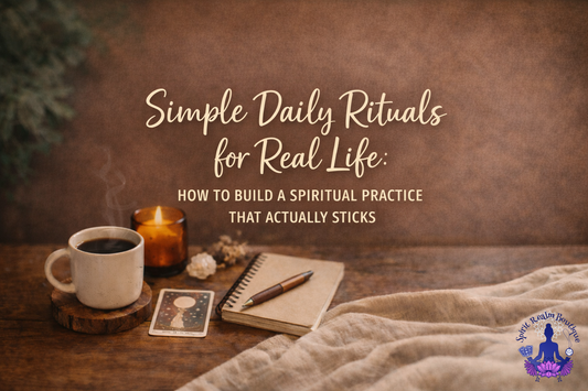 Simple Daily Rituals for Real Life: How to Build a Spiritual Practice That Actually Sticks