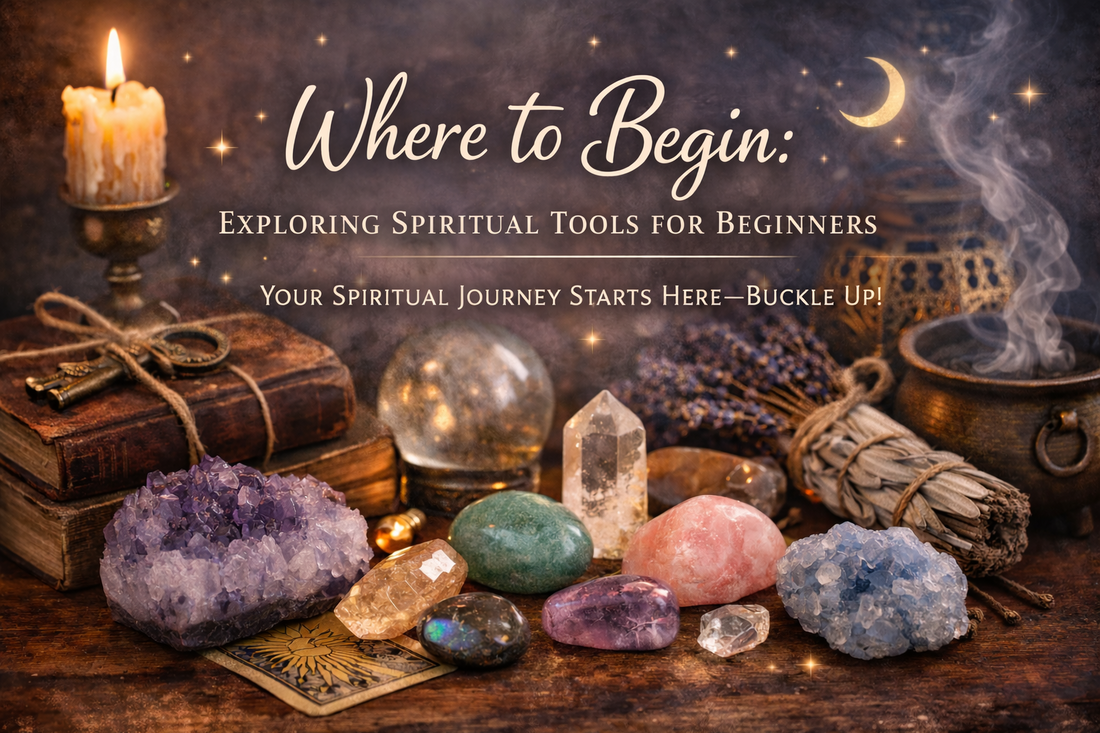 Why Spiritual Tools Aren’t “Just Pretty Things” (And How Intuition Actually Shows Up)